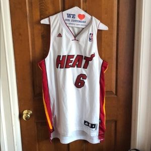 Lebron James Miami heat nickname jersey